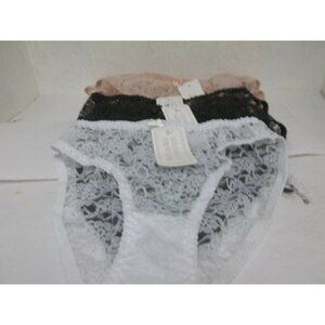 Giorgio New York Lace Panties 5 Pairs Assorted Colors Size 6 New!!!